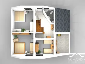 Pronájem rodinného domu, Mělník, Klidná, 132 m2