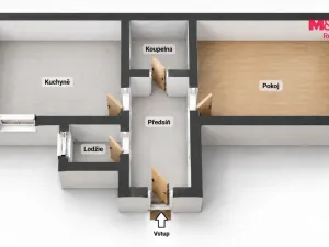 Pronájem bytu 1+1, Praha - Žižkov, Kubelíkova, 63 m2