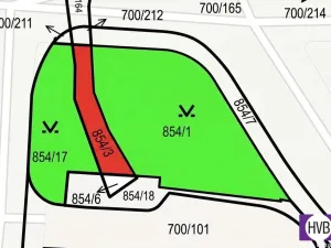 Prodej komerčního pozemku, Praha - Michle, 645 m2
