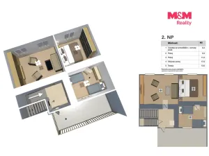Prodej rodinného domu, Miličín, 170 m2