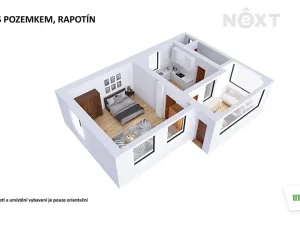 Prodej chaty, Rapotín, U Koupaliště, 70 m2