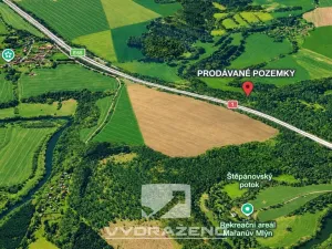 Prodej pole, Soutice, 528 m2