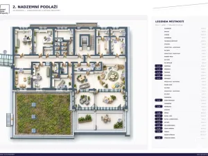 Pronájem kanceláře, Třeboň, Nová, 50 m2