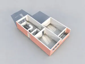 Prodej bytu 2+1, Jirkov, Generála Svobody, 58 m2