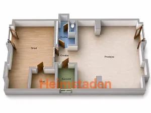 Pronájem obchodního prostoru, Havířov - Město, Hlavní třída, 81 m2