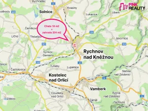 Prodej chaty, Rychnov nad Kněžnou, Na Láni, 18 m2