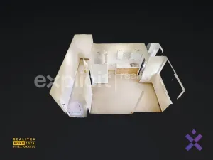 Pronájem bytu 1+kk, Slušovice, Dostihová, 27 m2