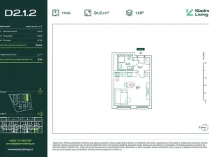 Prodej bytu 1+kk, Kladno, Pražská, 29 m2