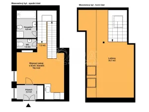 Pronájem bytu 2+kk, Praha - Karlín, Sokolovská, 62 m2