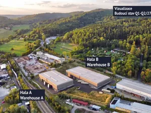Pronájem výrobních prostor, Písek, 7000 m2