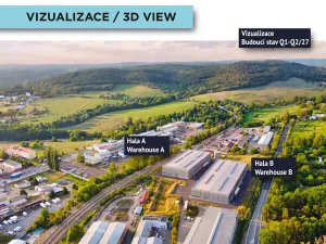 Pronájem výrobních prostor, Písek, 3000 m2