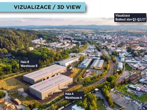 Pronájem skladu, Písek, 1500 m2