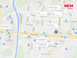 Prodej bytu 1+kk, Plzeň - Lobzy, Rokycanská, 30 m2