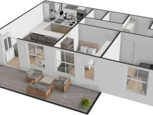 Prodej bytu 3+kk, Včelná, Pod Tratí, 72 m2