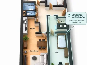 Prodej bytu 4+kk, Praha - Horní Měcholupy, Milánská, 85 m2