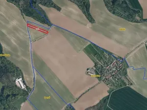 Prodej podílu pole, Kokořín, 1083 m2