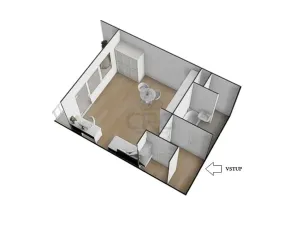 Prodej bytu 1+kk, Brno, Okrouhlá, 32 m2