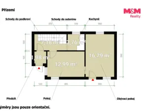Prodej chaty, Klecany, 52 m2