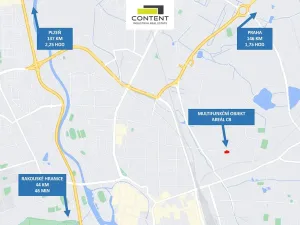 Pronájem výrobních prostor, České Budějovice - České Budějovice 4, Pekárenská, 4400 m2