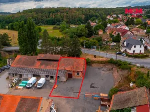Pronájem skladu, Klabava, 128 m2
