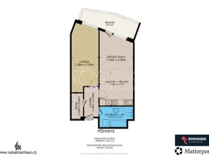 Pronájem bytu 2+kk, Praha - Stodůlky, Svitákova, 67 m2