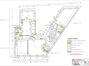 Prodej bytu 1+kk, Praha - Libeň, Sokolovská, 43 m2