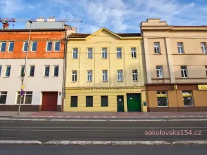 Prodej bytu 1+kk, Praha - Libeň, Sokolovská, 43 m2