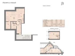 Prodej atypického bytu, Havlíčkův Brod, Rozkošská, 116 m2