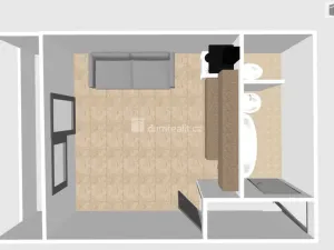 Pronájem bytu 1+kk, Břeclav, J. Palacha, 20 m2