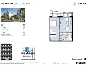 Prodej bytu 2+kk, Brno, 49 m2