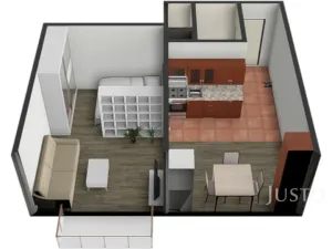 Prodej bytu 1+1, Písek - Budějovické Předměstí, Harantova, 36 m2