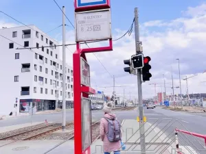 Pronájem bytu 1+kk, Praha - Vysočany, Poděbradská, 23 m2