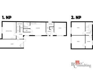 Prodej rodinného domu, Hrubá Vrbka, 150 m2