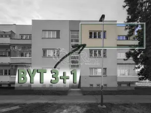 Pronájem bytu 3+1, Ostrava - Zábřeh, Pavlovova, 78 m2