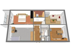 Pronájem bytu 3+1, Nový Jičín, Dlouhá, 75 m2
