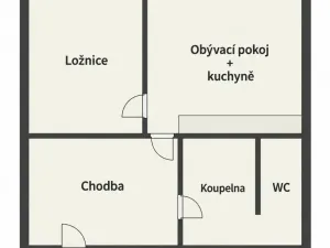 Prodej bytu 2+kk, Plzeň - Severní Předměstí, Sokolovská, 40 m2