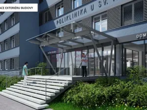 Pronájem ordinace, Jindřichův Hradec - Jindřichův Hradec II, sídliště U Nádraží, 24 m2