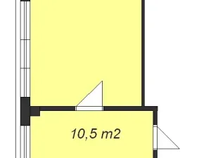 Pronájem kanceláře, Praha - Hlubočepy, Štěpařská, 47 m2