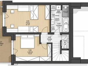 Prodej rodinného domu, Luhačovice, Leoše Janáčka, 115 m2