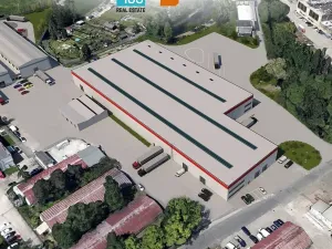 Pronájem skladu, Újezdeček, Hudcovská, 2500 m2