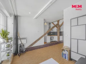 Pronájem bytu 1+kk, Praha - Libeň, Nad Kolčavkou, 28 m2