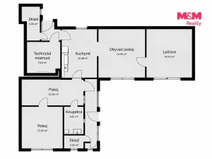 Prodej rodinného domu, Krhov, 94 m2