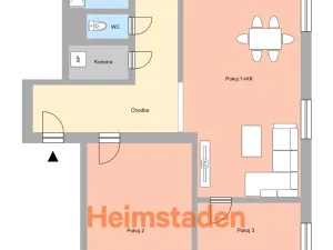 Pronájem bytu 3+kk, Havířov - Město, Hlavní třída, 82 m2