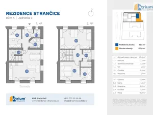 Prodej bytu 4+kk, Strančice, 93 m2