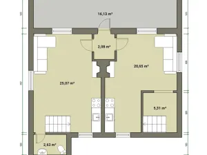 Prodej chaty, Černošín, 136 m2