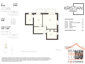 Prodej bytu 2+kk, Hradec Králové, Pod Zámečkem, 58 m2