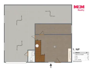Pronájem rodinného domu, Šestajovice, Ve Skalkách, 125 m2