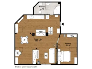 Pronájem bytu 2+kk, Třebotov, Hlavní, 80 m2