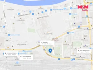 Pronájem bytu 3+kk, Pardubice - Zelené Předměstí, U Marka, 61 m2
