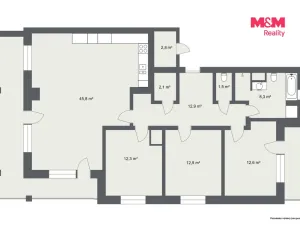 Prodej bytu 4+kk, Karlovy Vary - Doubí, Spálená, 107 m2